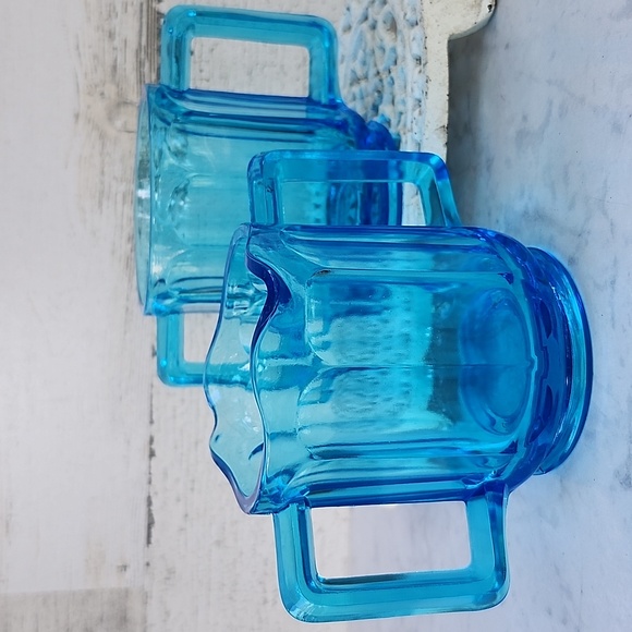 VTG TIARA GLASS CREAMER AND SUGAR FROM INDIANA GLASS - Picture 9 of 10